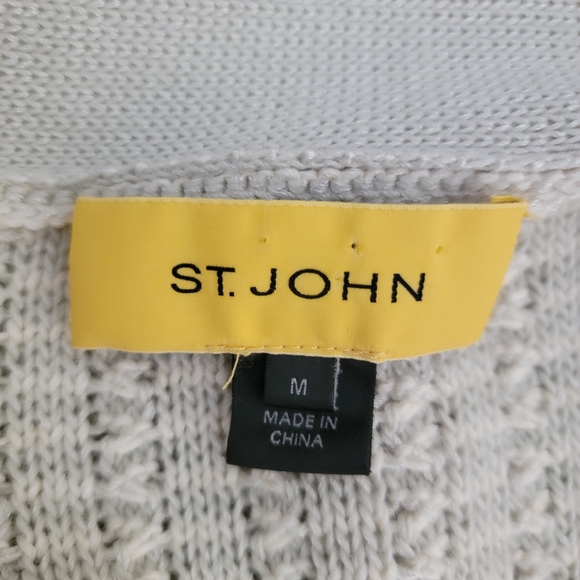 St. John Knit Snap Button Cardigan - Picture 5 of 9